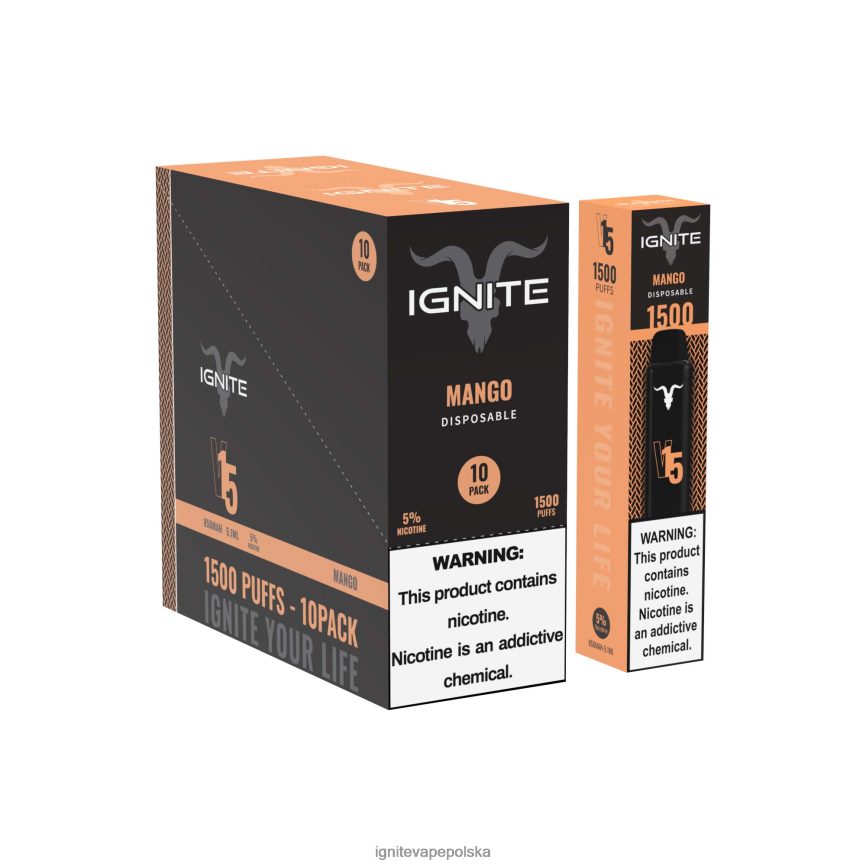 Ignite E Papieros Cena | IGNITE V15 vape pen 10 szt lód jagodowy 0648NZ97